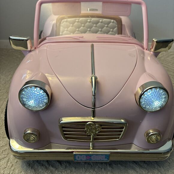 OG Our Generation Pink Retro Convertible Cruiser Any 25” Dolls! FM Radio Large - Picture 9 of 16
